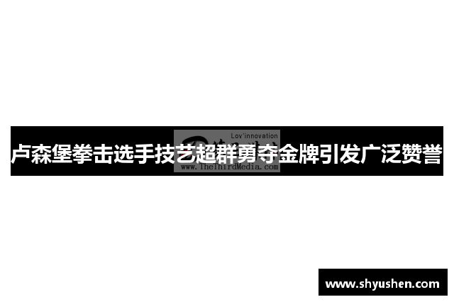 卢森堡拳击选手技艺超群勇夺金牌引发广泛赞誉